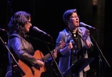 Pat Humphries and Sandy O of Emma's Revolution