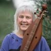 Heidi Mueller and her mountain dulcimer
